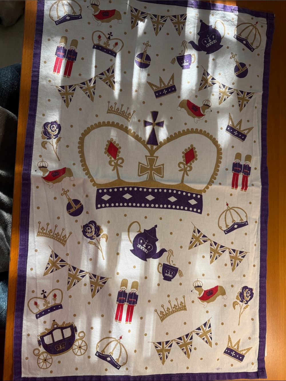 Harrods Diamond Jubilee Apron & Dish Cloth